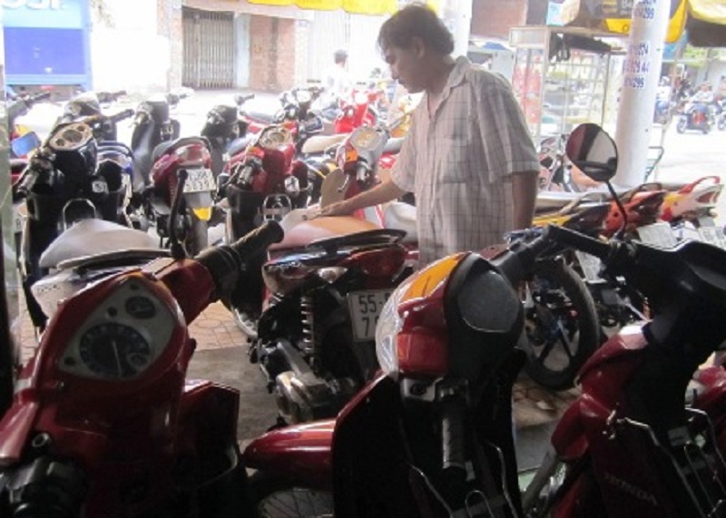 Cửa hàng bán xe máy cũ trả góp tphcm