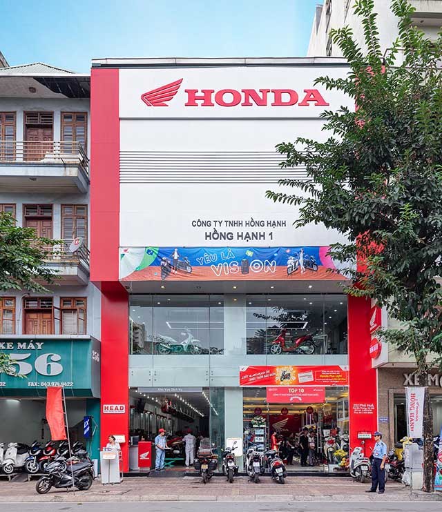 Honda Hồng Hạnh chuyên cung cấp xe Honda chính hãng