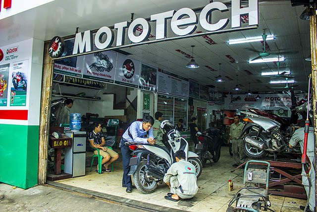 Mototech Hà Nội chuyên sửa xe, bảo dưỡng và độ Honda Sh