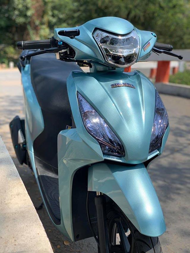 Sơn xe Honda Sh màu xanh ngọc cực đẹp  SƠN XE SÀI GÒN