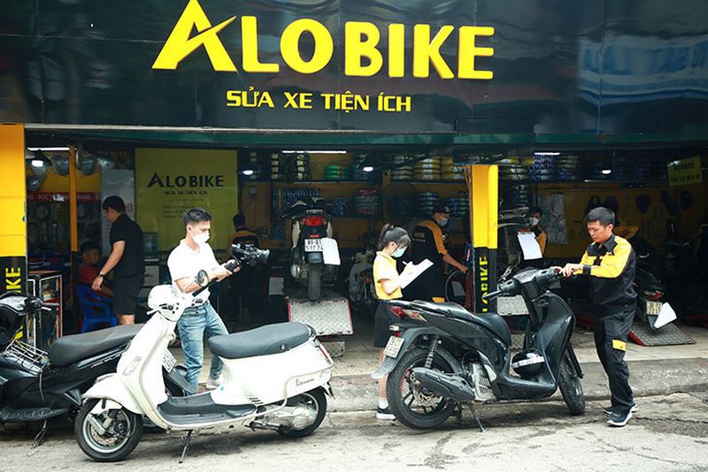 Alobike - Dịch vụ sơn xe chuyên nghiệp tại Hà Nội